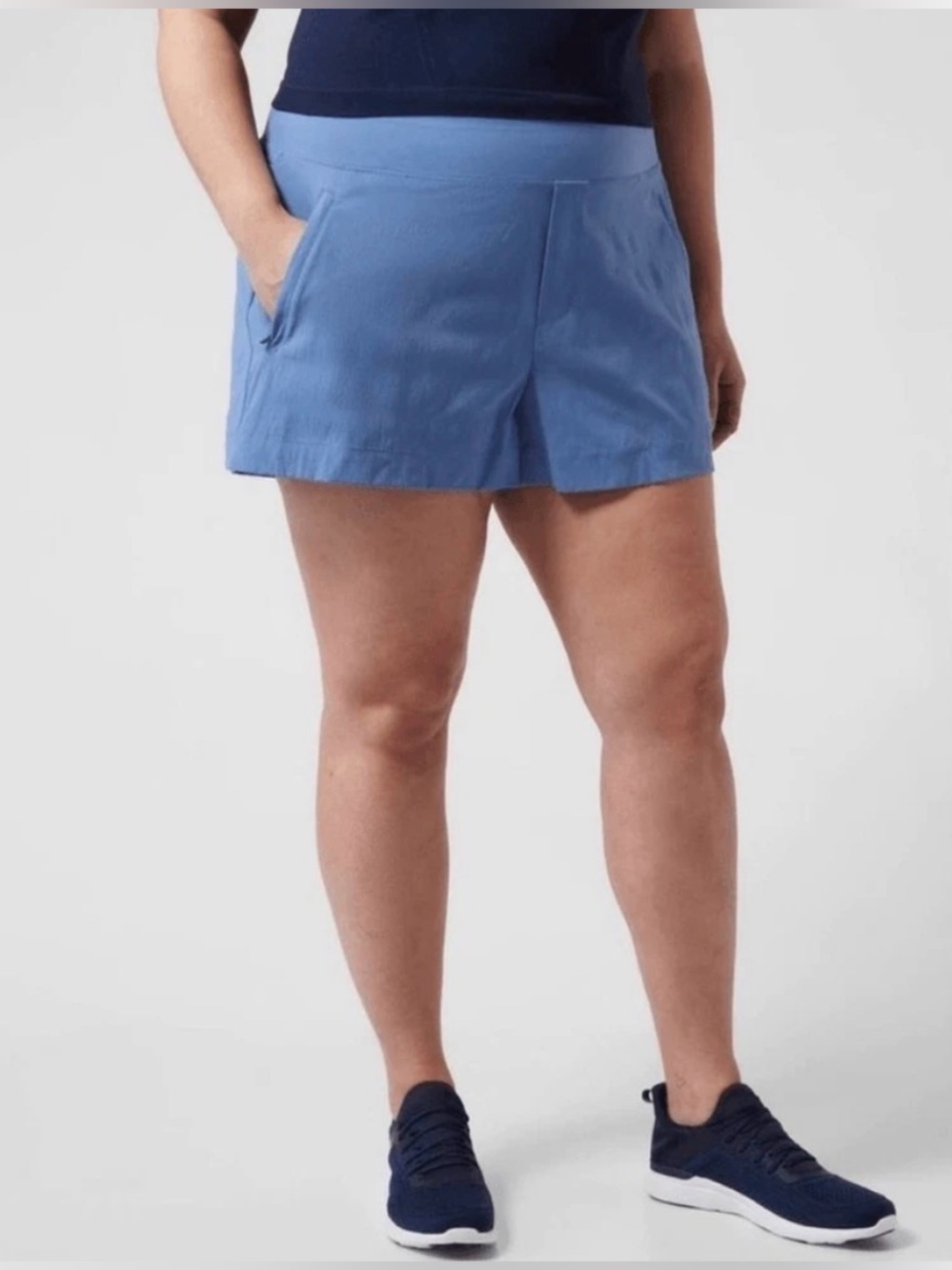 Athleta Plus Size Women's Blue Trekkie North Shorts, 20